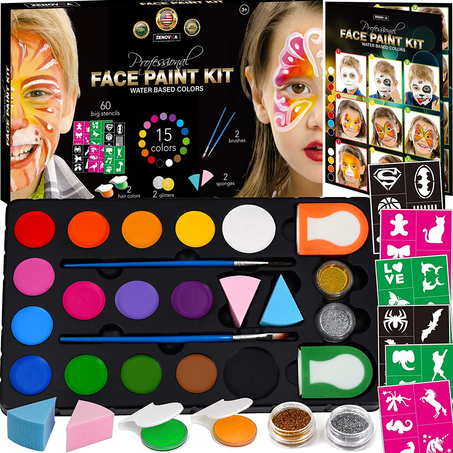 Editorial - Face It: Get Creative With the Right Halloween Face Paint