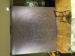 Wall Drawing Art Illustration