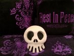 Skull Bone Purple Pink Font