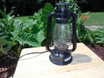 Water Lantern Glass Oil lamp Grass