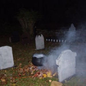 More fog in the graveyard